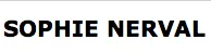 Imagen de Sophie Nerval